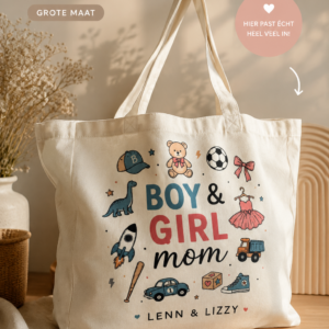 gepersonaliseerde tote bag mom