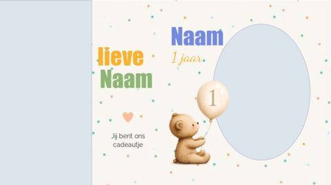 Mijn eerste verjaardag